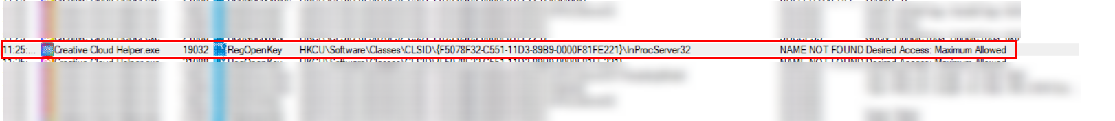 COM Hijacking Creative Cloud
